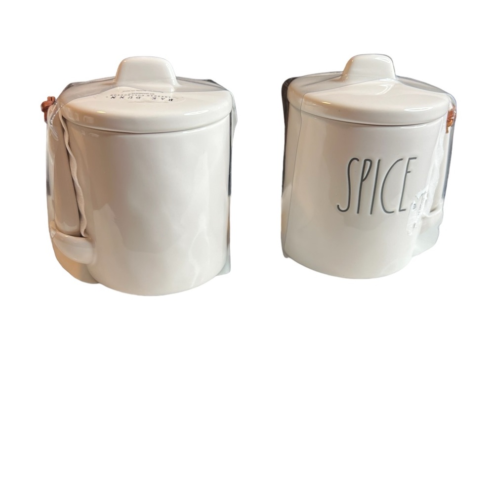 Rae Dunn “Spice” Ceramic Jar | Farmhouse Kitchen Canister